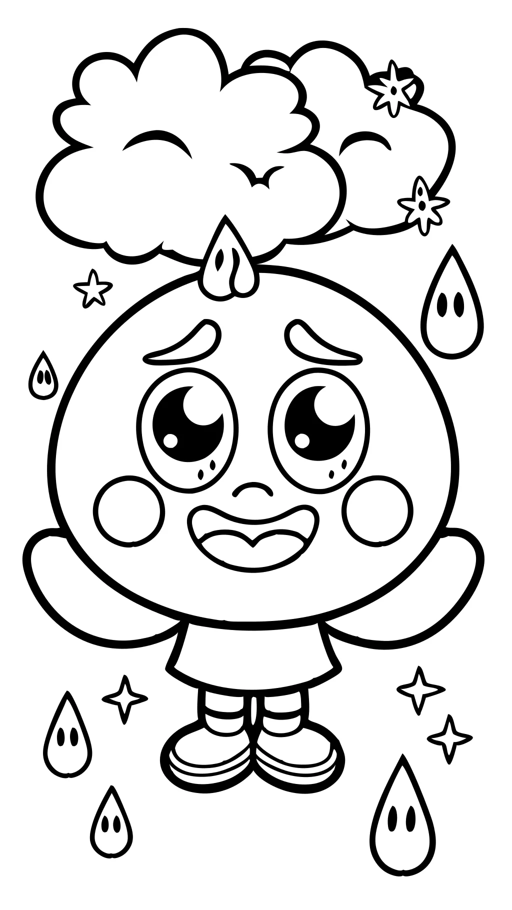 coloring pages of emotions